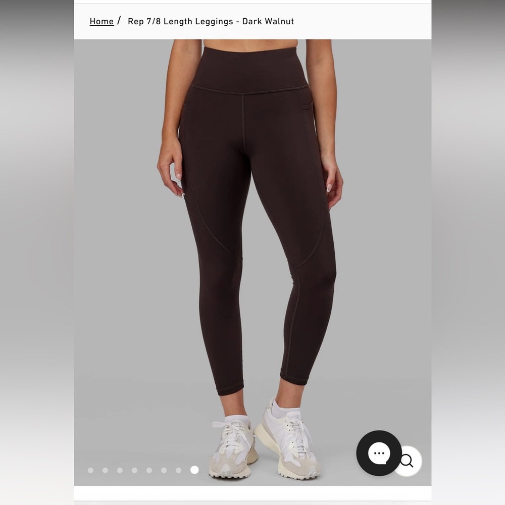 LSKD Rep 7/8 Length NAVY-White Leggings